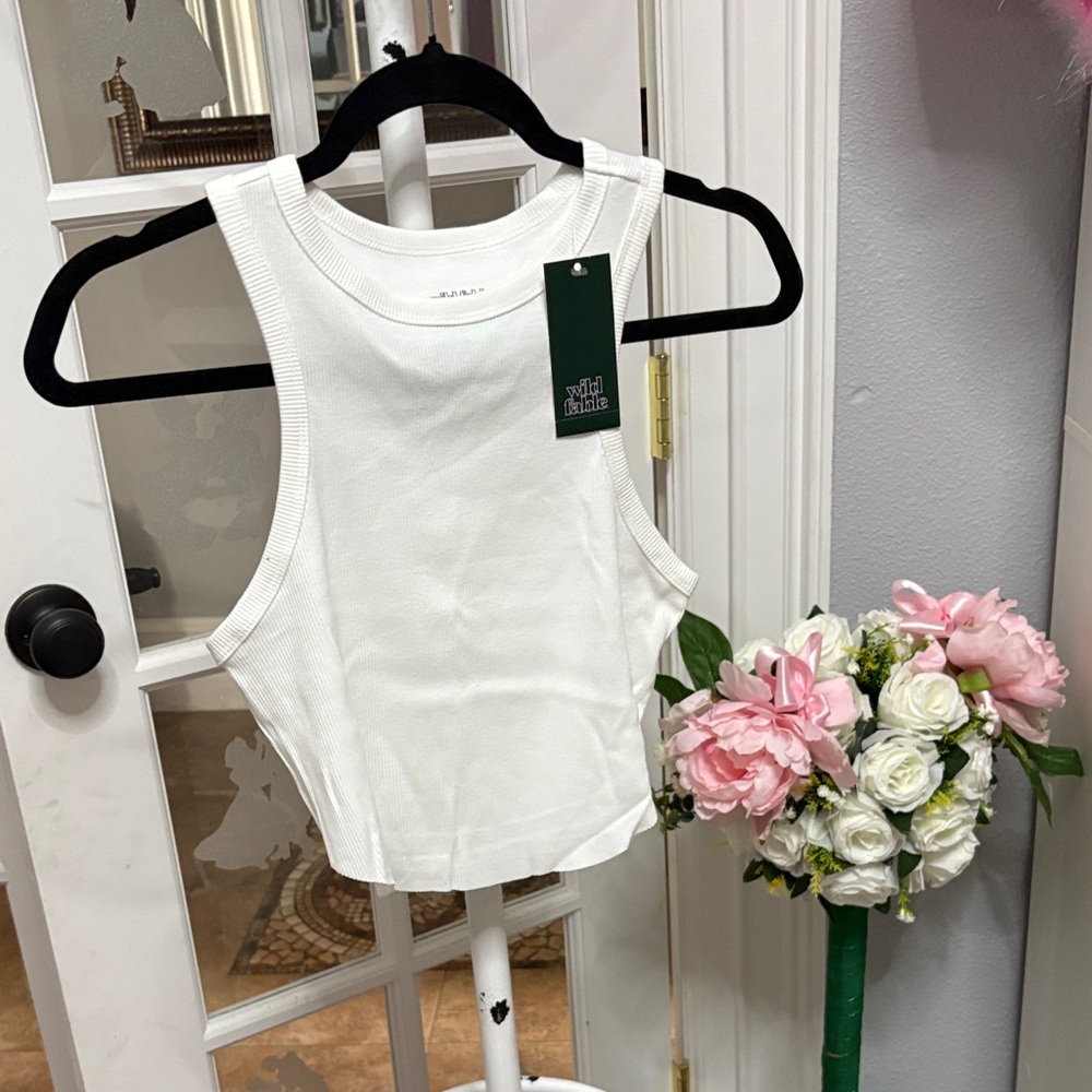 Wild Fable Ivory Sleeveless Tank Top 12pcs